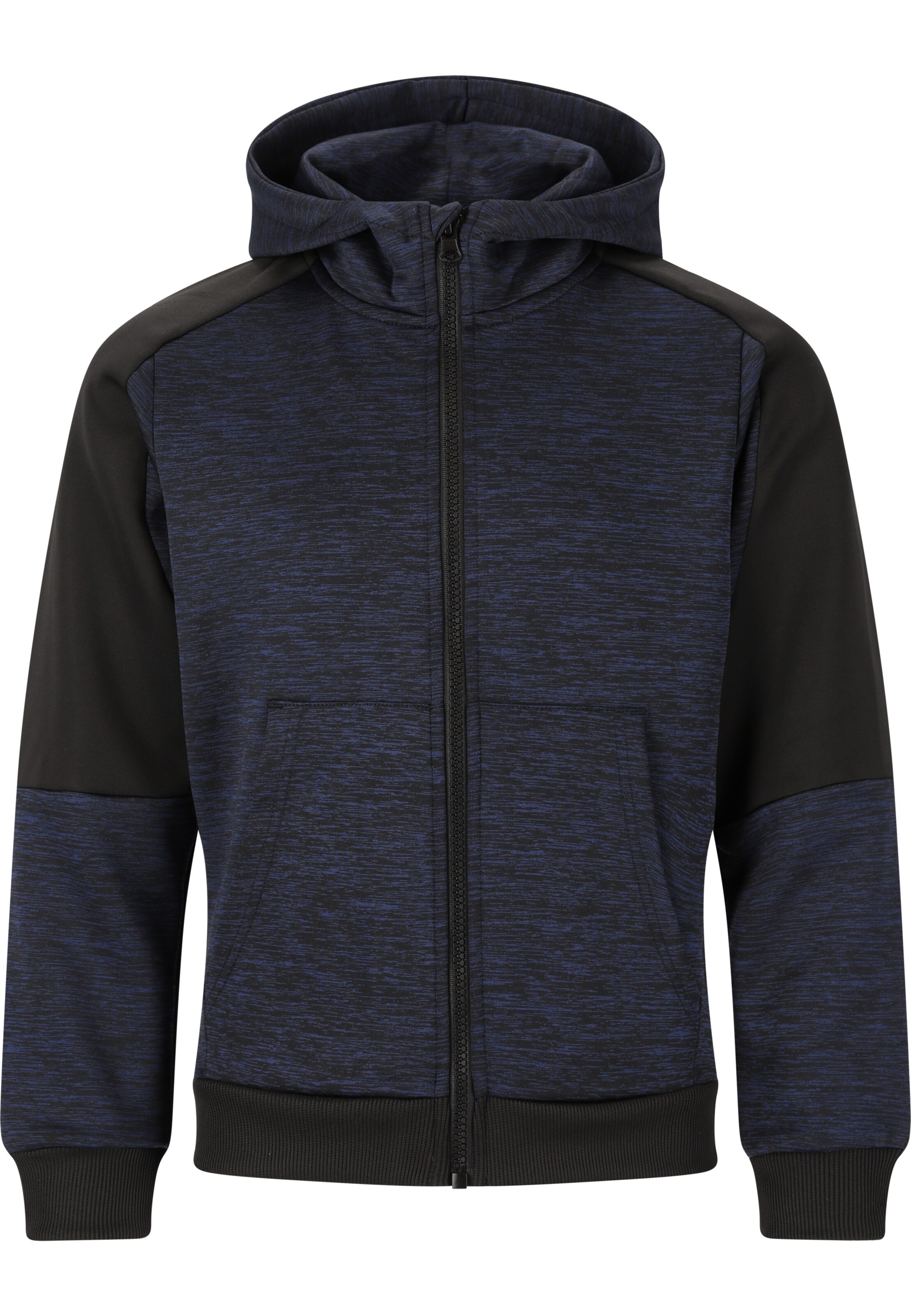 ZigZag Sweat jacket 'Manhattan' in Blue: front