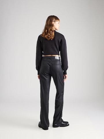 Calvin Klein Jeansregular Hlače 'MILANO' - crna boja