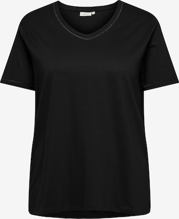 ONLY Carmakoma Shirt 'CARHUNTER' in Black: front