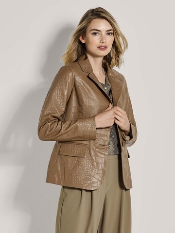 Veste mi-saison MADELEINE en marron