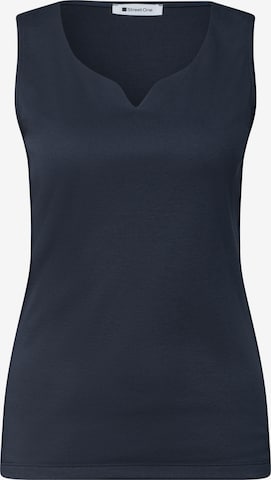 STREET ONE Top in Blue: front