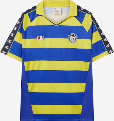 Marškinėliai iš Champion Authentic Athletic Apparel, spalva – mėlyna / geltona, Prekių apžvalga