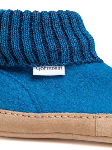Gottstein Slippers 'Hüttenschuhe Dakota' in Blue