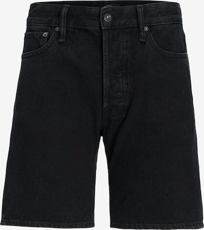 JACK & JONES Shorts 'CHRIS' in black denim, Produktansicht