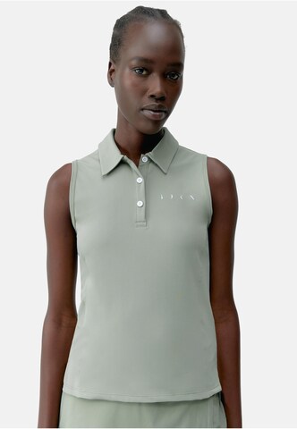 Born Living Yoga Sports top 'Retro' in Green: front