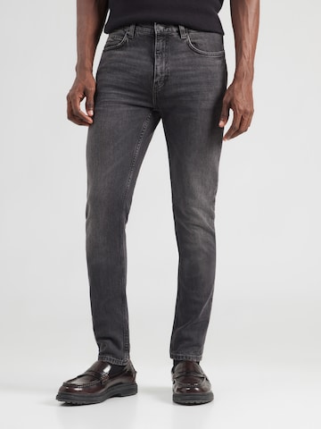 HUGO Skinny Jeansy '734' w kolorze szary: przód