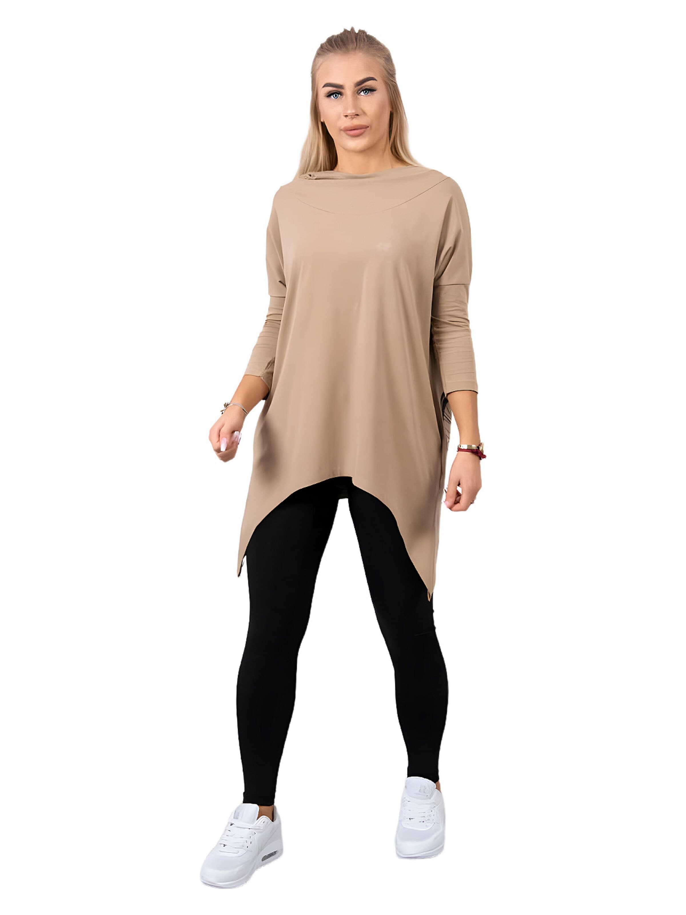 Lumera Bluzka sportowa w kolorze beżowy
