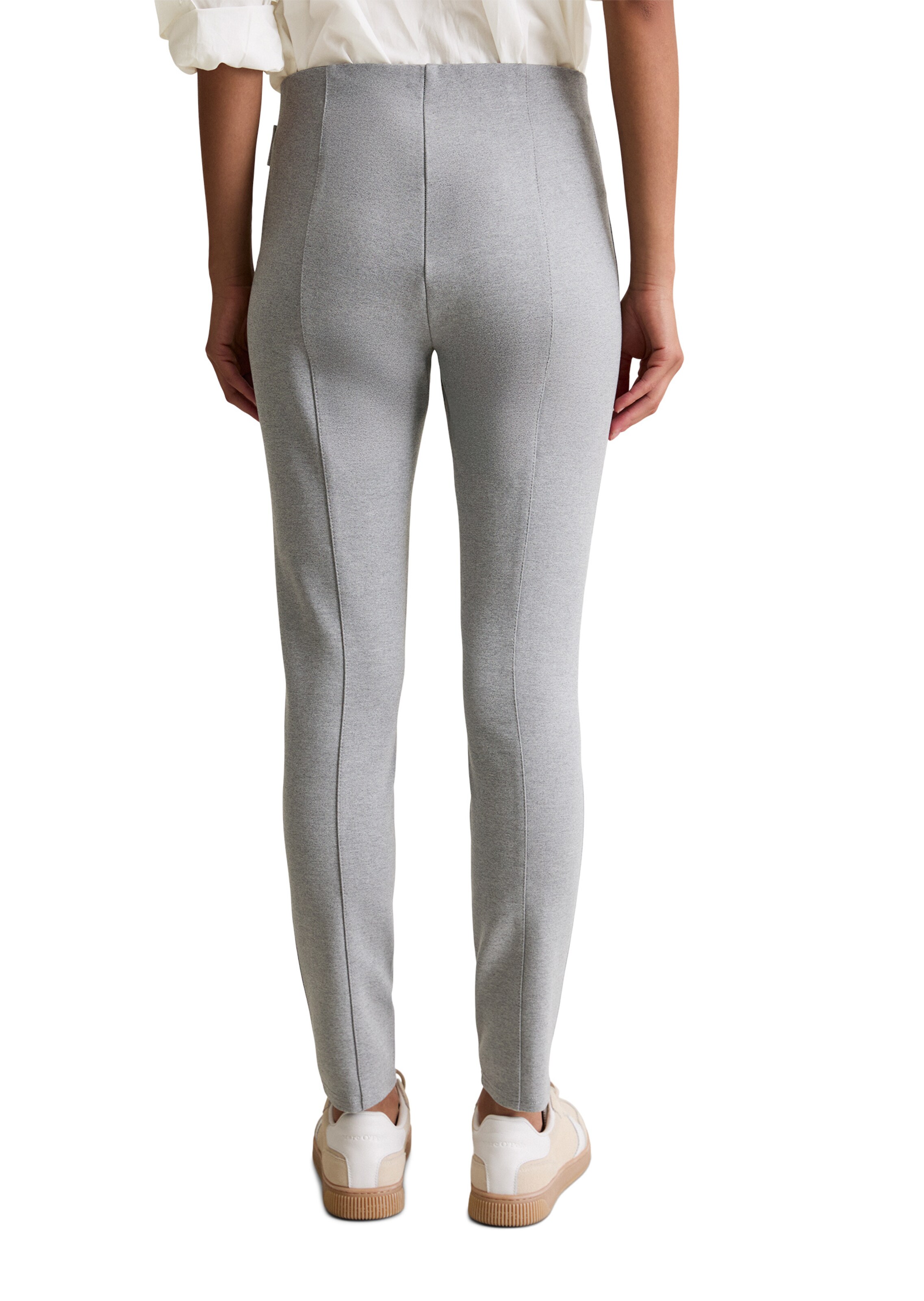 Marc O'Polo DENIM Slimfit Broek in Grijs