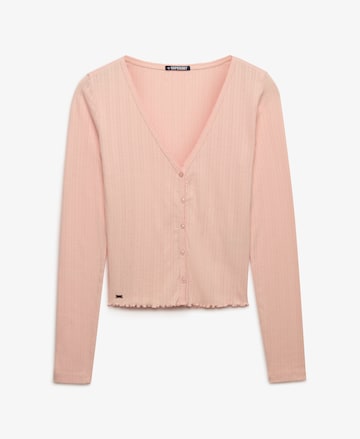 Cardigan 'Athletic Essential Pointelle' Superdry & Co en orange