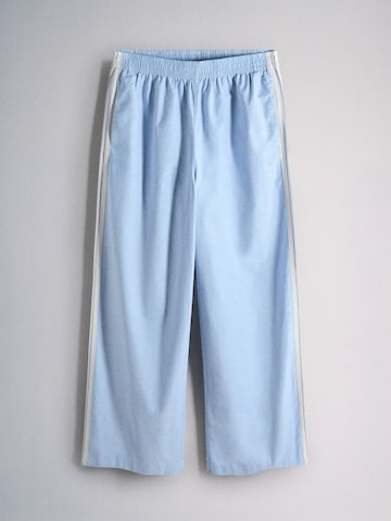 Wide Leg Pantalon The Set en bleu