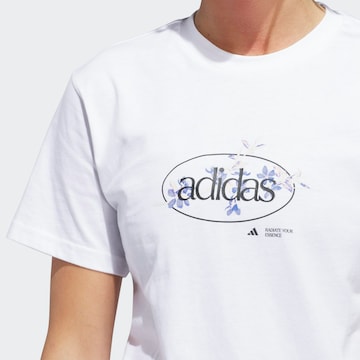 ADIDAS SPORTSWEAR Funktionsshirt 'Elem Flrl' in Weiß