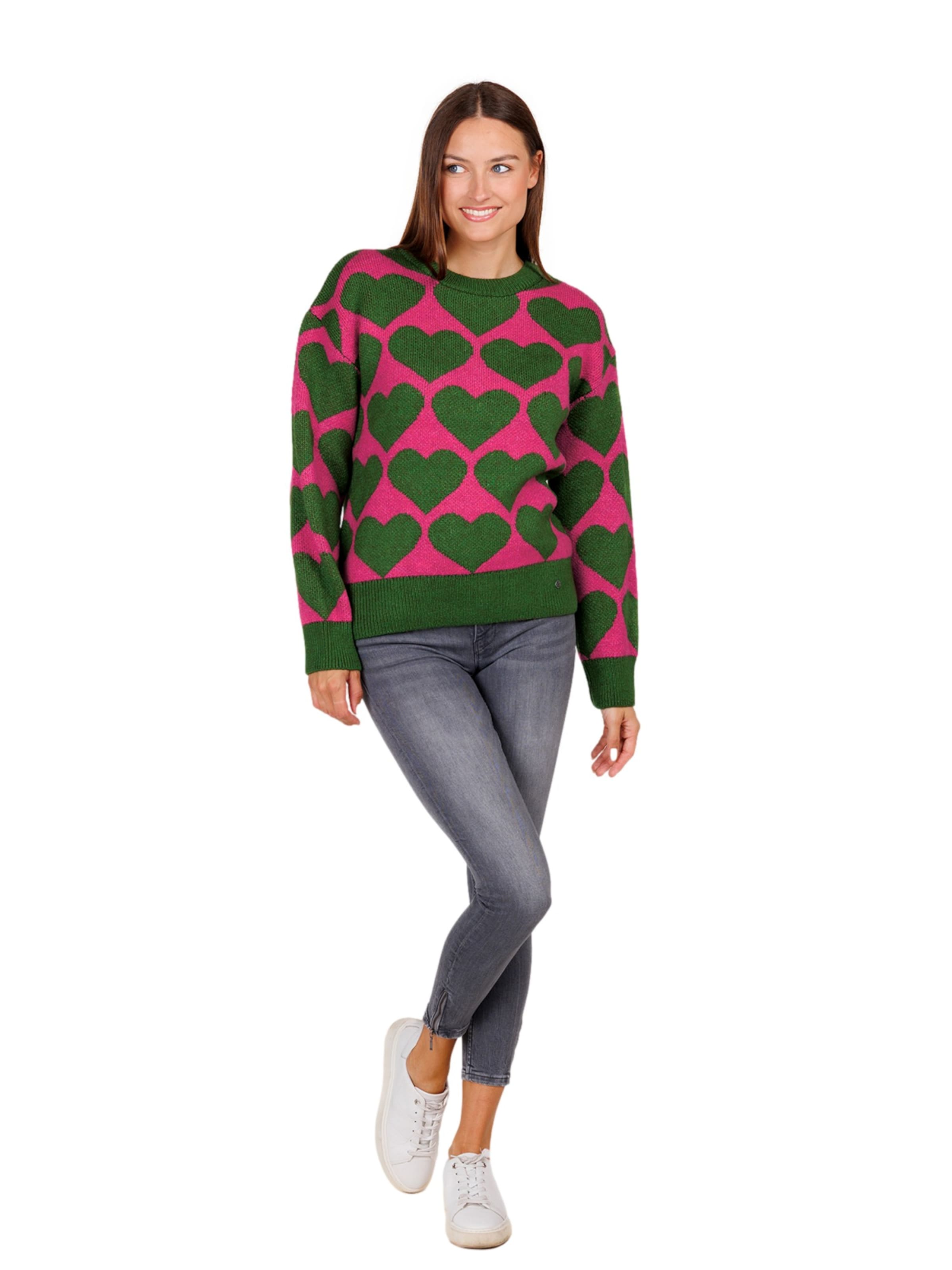 Key Largo Pullover 'BEAT' in Grün