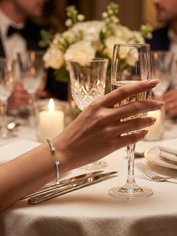 UNIQAL Armband 'LUMINA' in Zilver