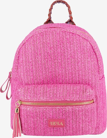 IZIA Backpack in Pink: front