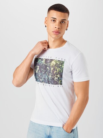 T-Shirt s.Oliver en blanc : devant