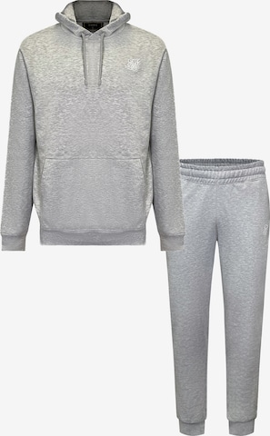 Survêtement SikSilk en gris : devant
