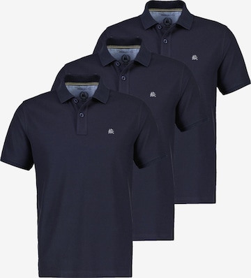 LERROS Shirt 'Basic' in Blau: Vorderseite