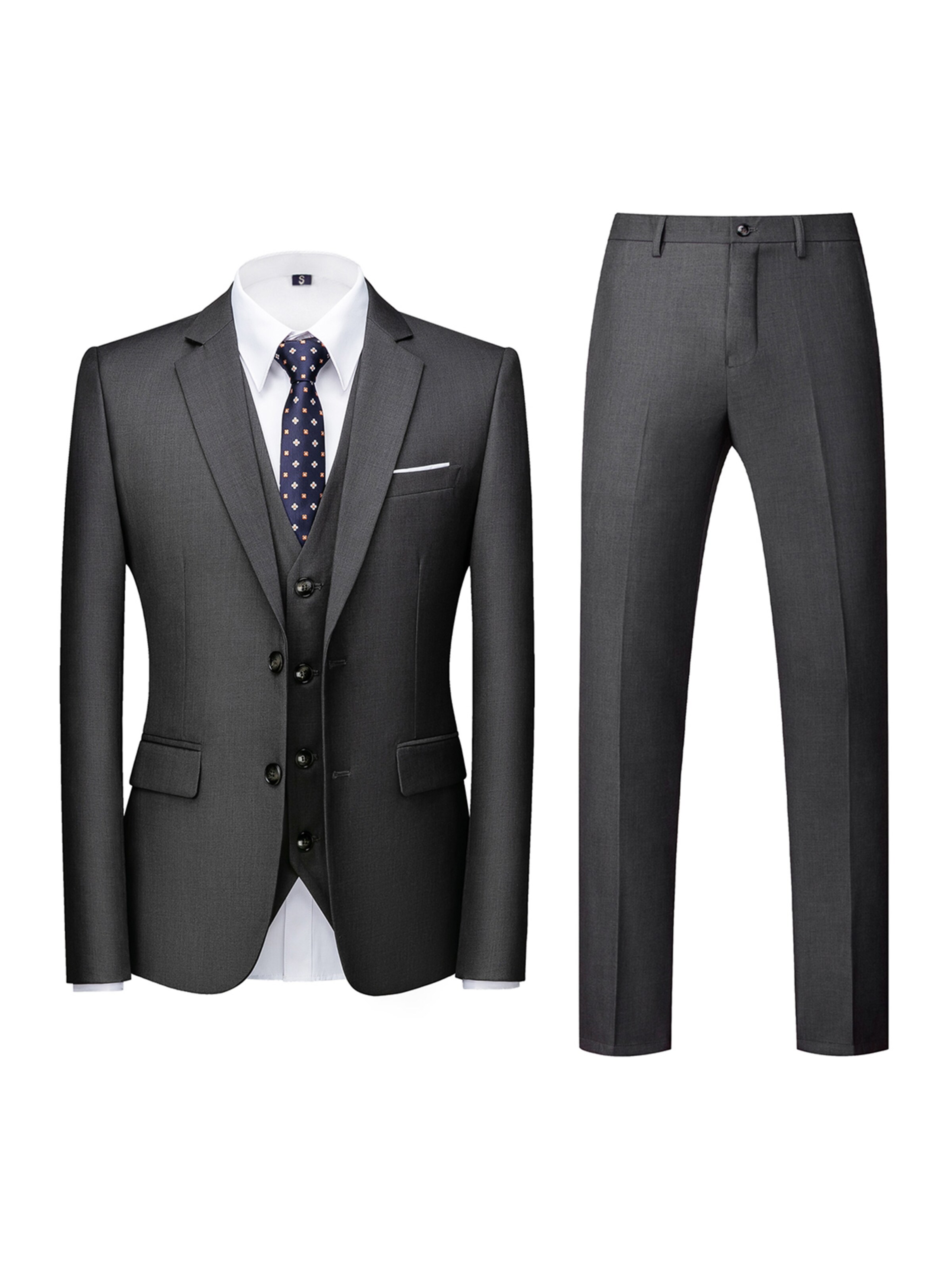 Youthup Suit in Dark grey, Item view