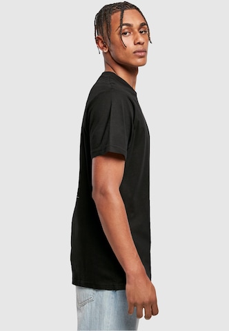 Mister Tee Shirt 'Flow Of Live' in Black