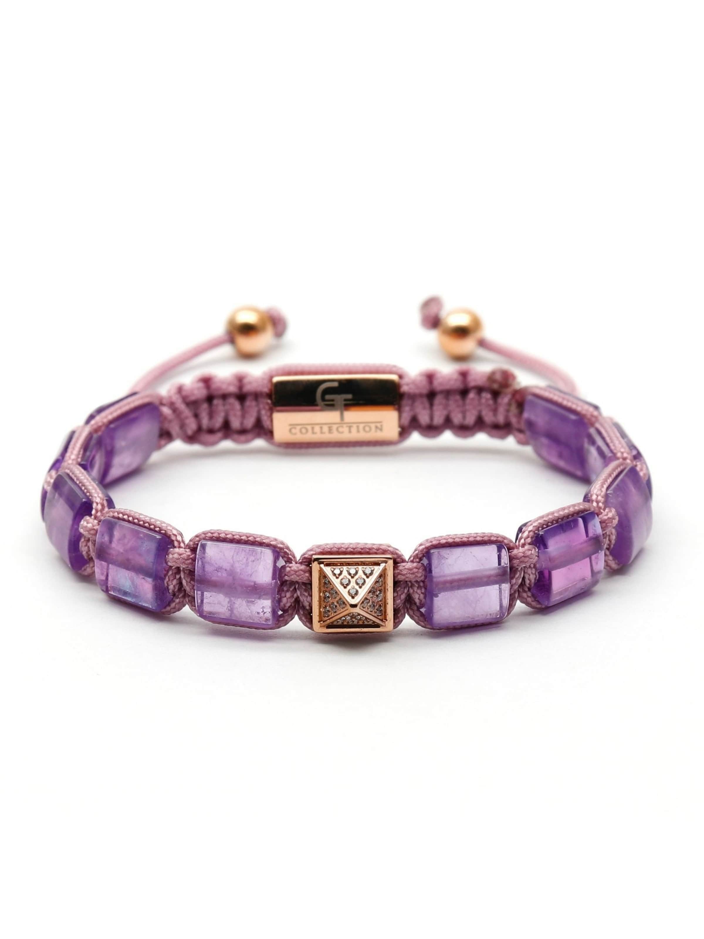 GT Collection Armband 'Lady Bracelet' in Lila: voorkant