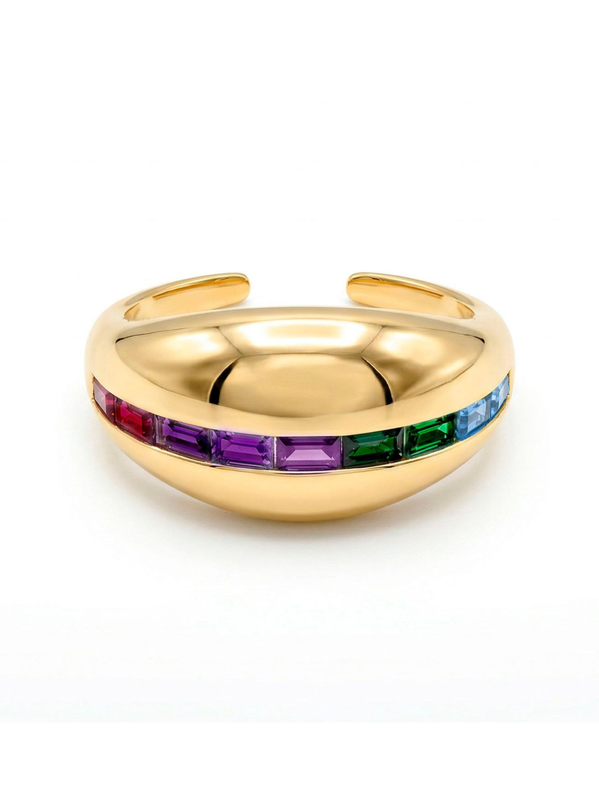 Luxenter - Anel 'Desia' em mistura de cores