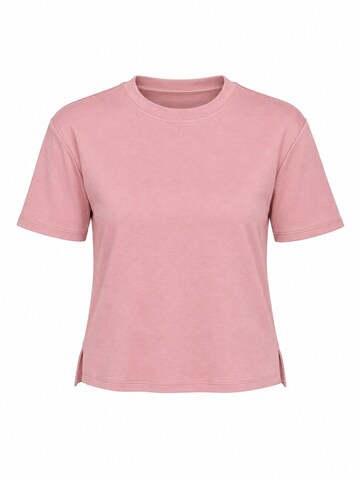 T-shirt 'T-Shirts' Ethiquet en rose : devant