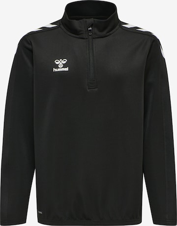 Hummel Sportief sweatshirt 'Core' in Zwart: voorkant