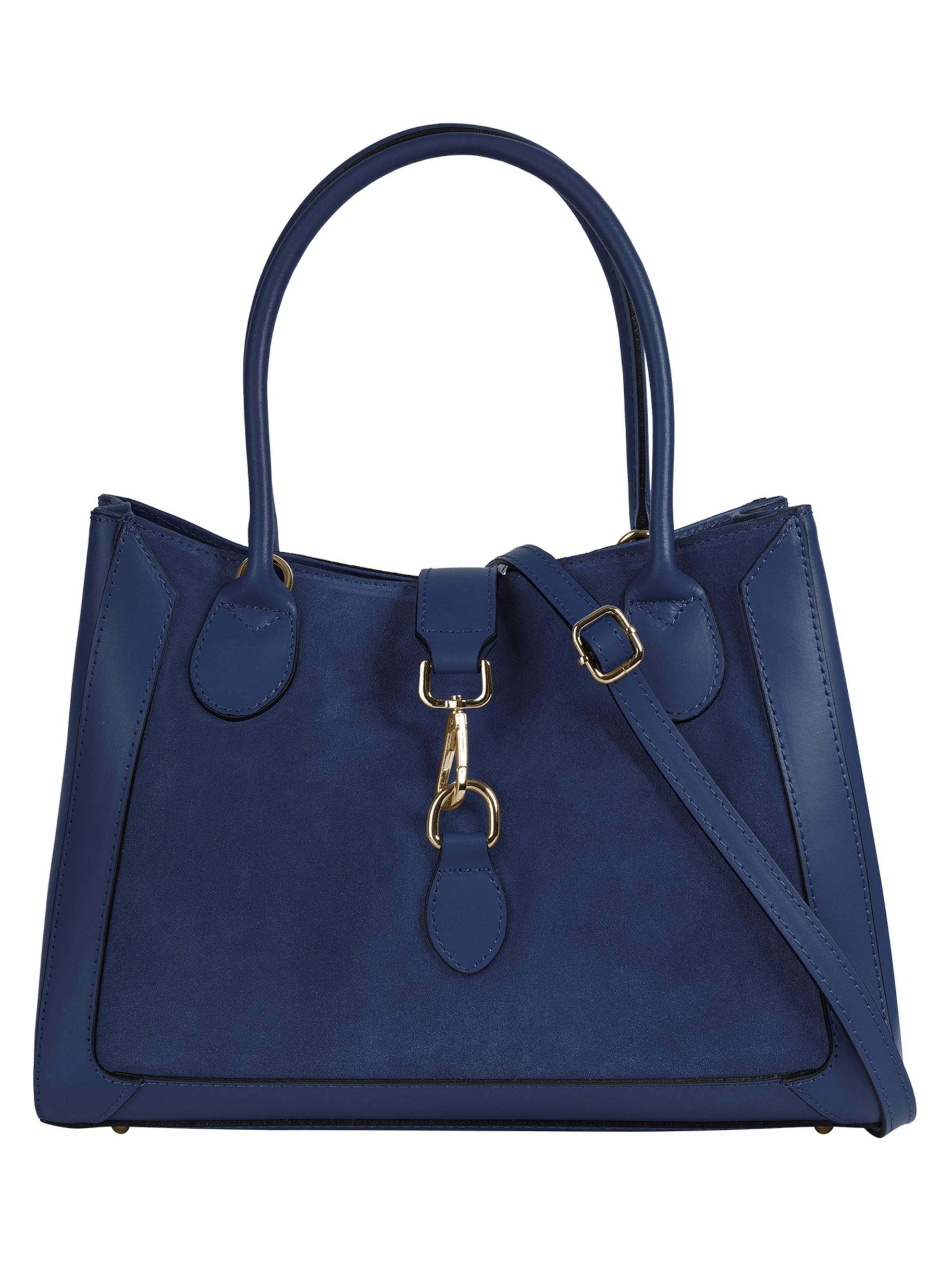 Samantha Look Shopper in Blue: front