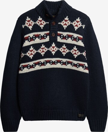 Pull-over Superdry en bleu : devant