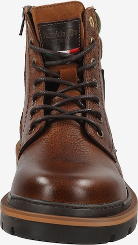 PANTOFOLA D'ORO Lace-Up Boots 'Pondita' in Brown