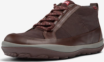 CAMPER Lace-Up Boots 'Peu Pista' in Brown: front