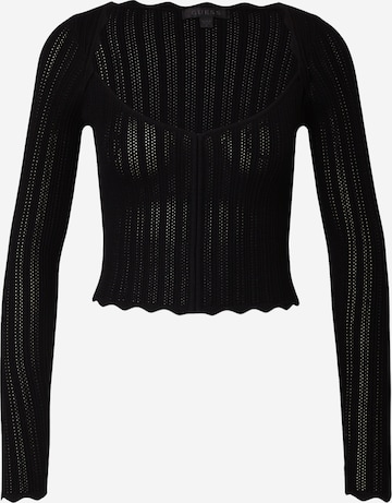 GUESS Sweater 'Anjela' in Black: front