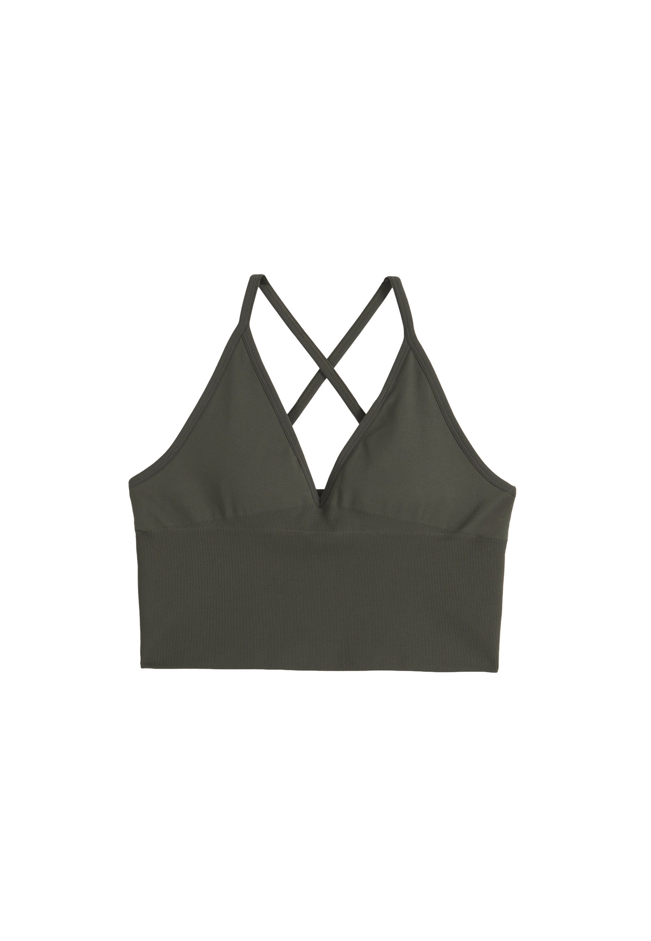 Reggiseno sportivo di Aim'n in verde: frontale
