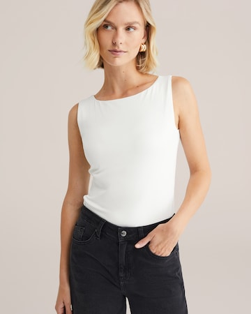WE Fashion Top in Weiß: Vorderseite