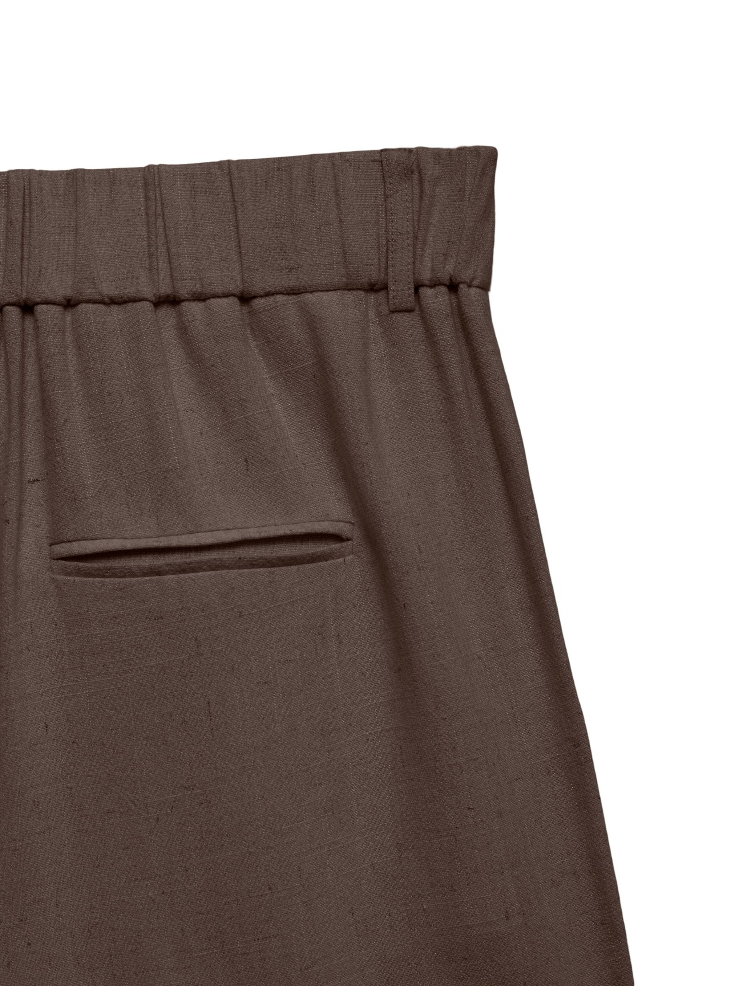 Wide leg Pantaloni con pieghe 'VMSissevera' di VERO MODA in marrone