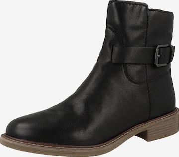 CLARKS Booties ' Cologne Strap ' in Black: front