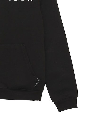 ICON Sweatshirt 'BACK SPLASH' in Schwarz