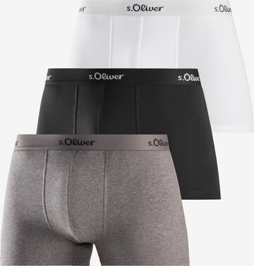 Boxers s.Oliver en gris : devant