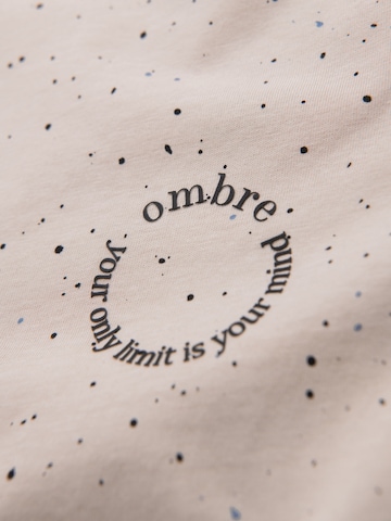 Ombre Тениска в бежово