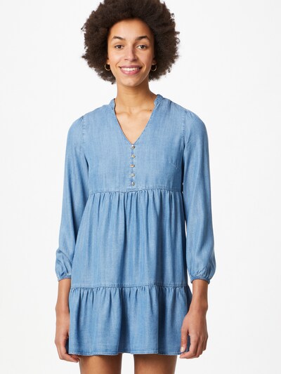 Rochie tip bluză Forever New pe albastru denim, Vizualizare model