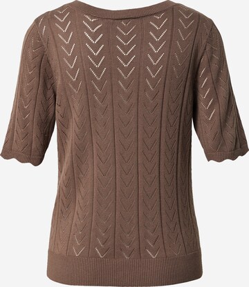 Pull-over 'SHELLEY' VILA en marron