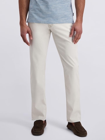 PIERRE CARDIN Regular Hose `Laval` in Weiß