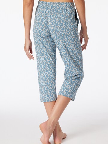 SCHIESSER Pajama Pants ' Mix & Relax ' in Blue
