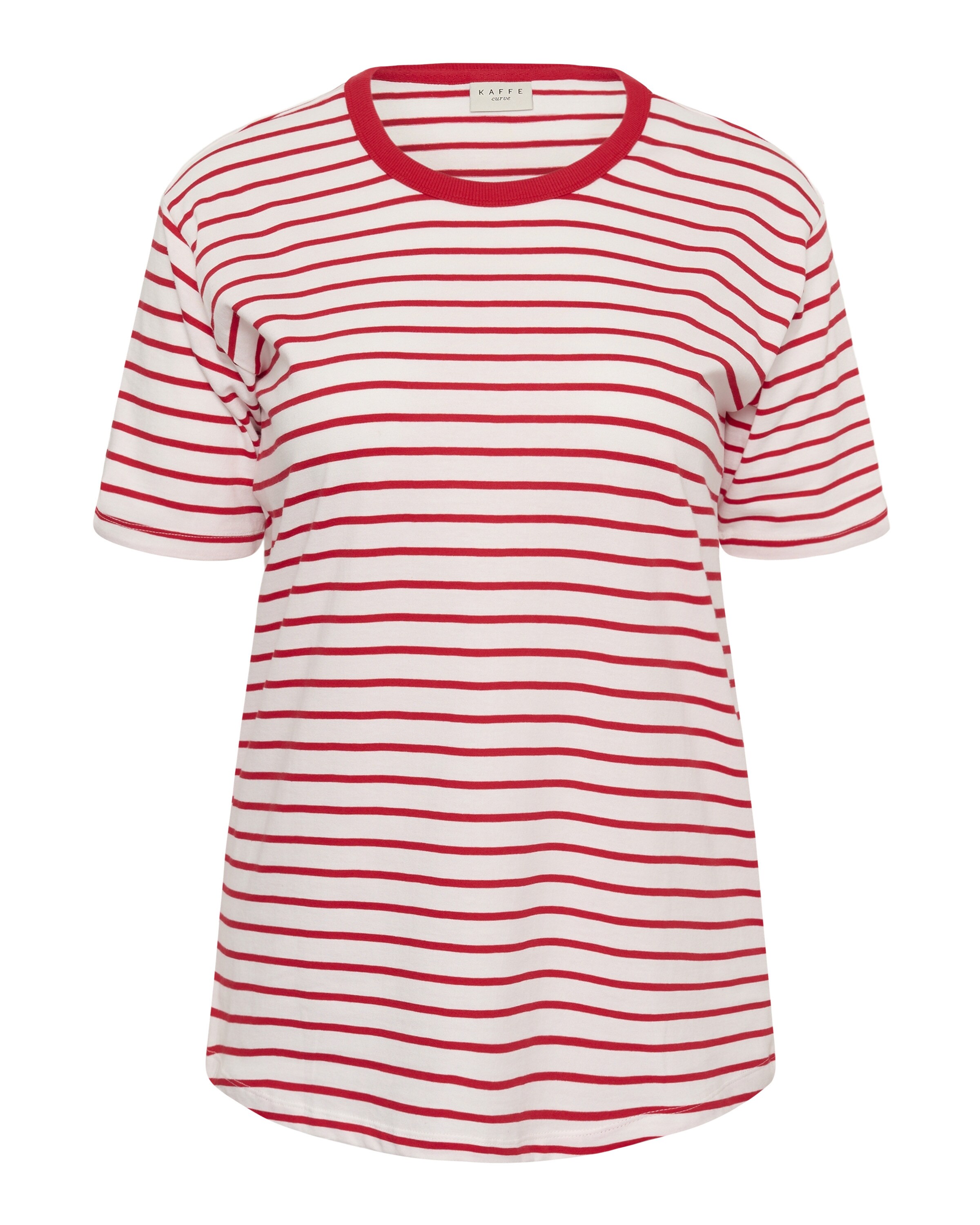 KAFFE CURVE - Camisa em vermelho: frente