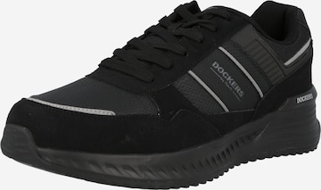 Dockers by Gerli Rövid szárú sportcipők - fekete: elől