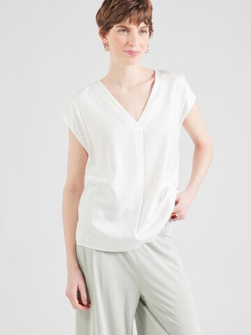 COMMA - Blusa en blanco: frente