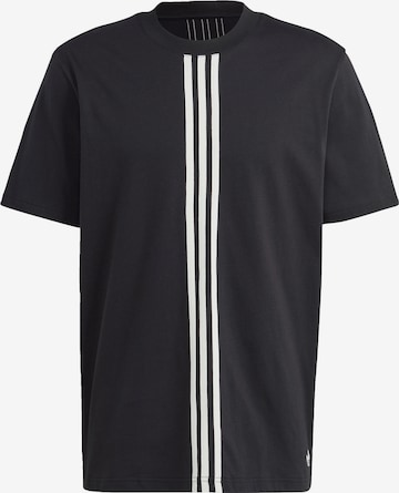 ADIDAS ORIGINALS Shirt 'Hack' in Zwart: voorkant