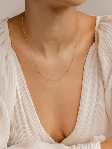 Hey Happiness - Cadena 'Petite Sparkle' en oro