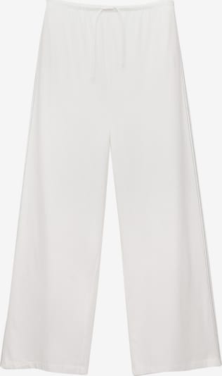 Pull&Bear Housut värissä valkoinen, Tuotenäkymä