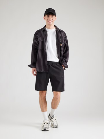 Pegador - regular Pantalón 'TROY' en negro